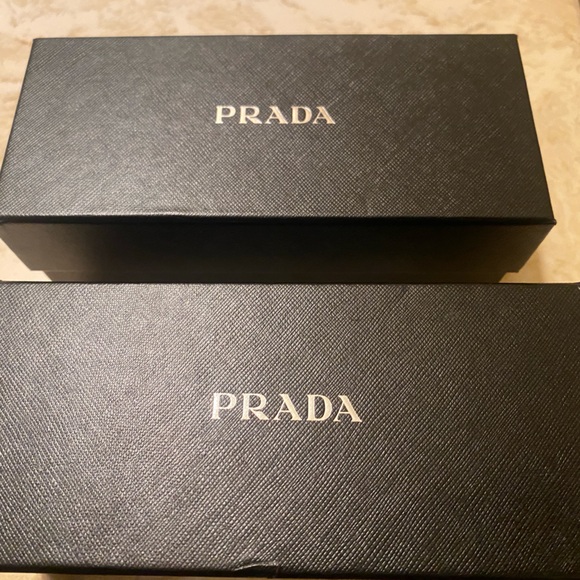 PRADA SYMBOL SUNGLASSES (black) - Picture 1 of 3